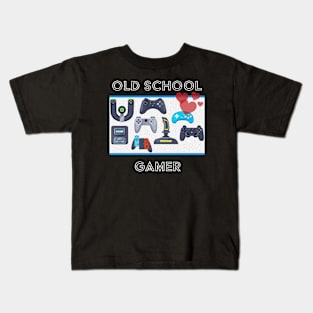 Old School Gamer! Kids T-Shirt